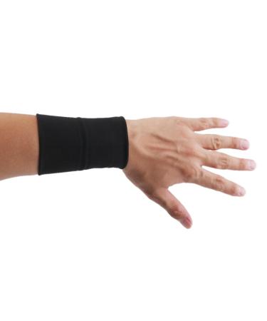 Elastic Wrist Hand Brace for Carpal Tunnel & Tendonitis Pain Relief - Black Medium | Shop Internationally - Buy Online on GoSupps.com
