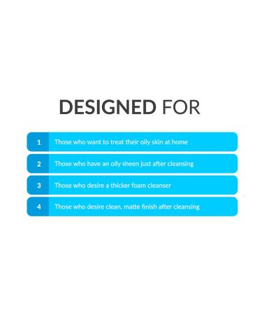 Dr Eslee Anti-Sebum Foaming Facial Cleanser for Oily Skin - 100ml - Non-Irritating Dermatological Face Wash Cleansing Foam - Controls Excess Sebum Soothes Irritation Sulfate-Free Korean Skin Care - Buy Online on GoSupps.com