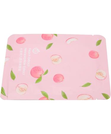 Qukaim Brightening Skin Mask Peach Facial Mask Sheet 25g Nourishing and Hydrating Skin Gentle Moisturizing Face Mask - Buy Online on GoSupps.com
