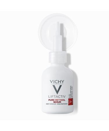 Vichy LiftActiv Pure Retinol Serum for Face | Resurfacing Anti-Aging Face Serum for Wrinkles Fine Lines and Dark Spots | Boosts Collagen Production to Smooth and Firm Skin | 1 Fl. Oz.