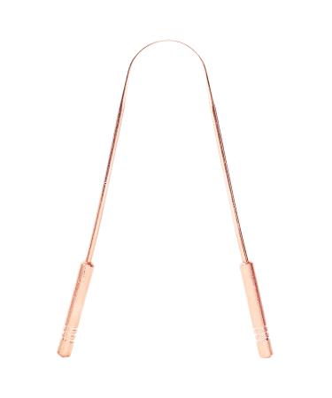 Set of 2 Copper Tongue Scrapers for Adults - Easy to Use 100% Ayurvedic Cleaner for Best Oral Care - Buy Online on GoSupps.com