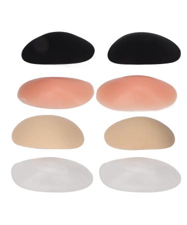 FILFEEL 4 Pairs Silicone Shoulder Pads - Anti-Slip Soft Breathable Self-Adhesive Push Up Pads for Women & Men - Perfect for Clothing Comfort - Buy Online on GoSupps.com