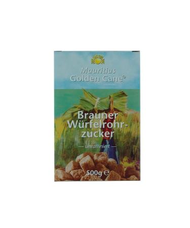 Brown cane sugar cubes 500g