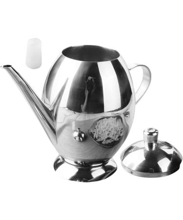 Zerodeko Multi-function Soy Sauce Dispenser Soy Sauce Dispenser 2pcs Household Stainless Steel Soy Sauce Bottle Stainless Steel Oil Dispenser Oil Dispensers 19.5X10CMx2pcs Silverx2pcs - Buy Online on GoSupps.com