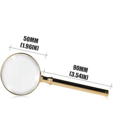 Portable Magnifiers 5X Handheld Child Elderly Reading Magnifier Optical Lens Detachable Loupe Watch Repair Full of Stars - Buy Online on GoSupps.com