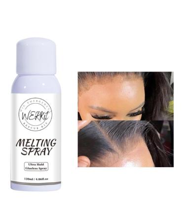 WERKit Melting Spray Ultra Hold Lace Holding Spray Invisible Temporary Bond 4.06fl.oz - Buy Online on GoSupps.com