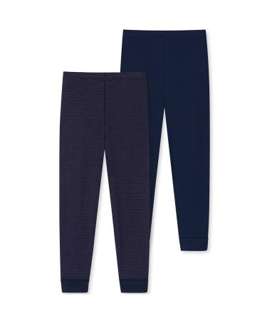 Schiesser Boys Long Johns 2 Pack 128 Assorted 3