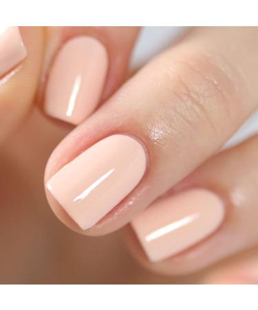 LaNature Vegan Water-Based Nail Polish - Nude-Apricot - Peel-Off Fairy Rose - 10 ml - Eco-Friendly & Non-Toxic - Buy Online on GoSupps.com