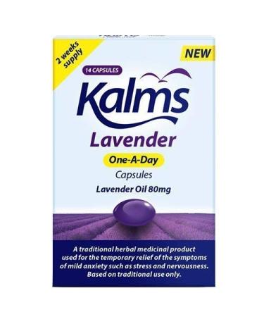 KALMS LAVENDER 14 capsules 1 per day