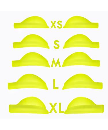 Lash Lift Shield C Curl 5 Size Lamination Pad for Rapid 5 Minute Eyelash Lift - Voluminous C Curl Pads for Extreme Perm Rod, 100 Applications - Buy Online on GoSupps.com