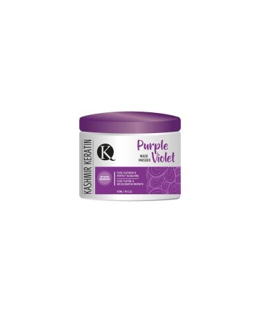 Kashmir Keratin Purple Violet  No Yellow Hair Mask Shimmer Lights 16oz.