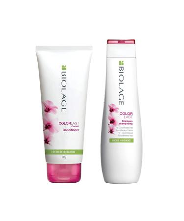 Matrix Matrix Biolage ColorLast Sulfate Free Conditioner 196g & Shampoo 200ml for Colored Hair Deep Conditioning Hair Treatment Color Protection with Orchid Extract 2 Pack