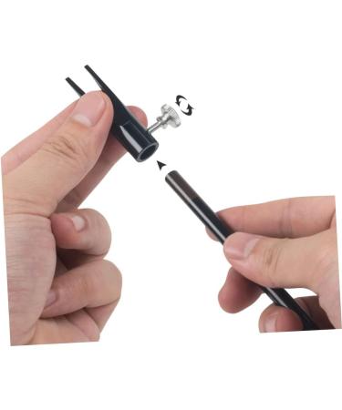 Mikinona Eyebrow Sharpening Tool Eyebrow Liner Sharpener Eyebrow Pencil Sharpening Parts Eyebrow Pencil Sharper Cosmetic Tool Eyebrow Sharpener Makeup Tools Card Slot Aluminum Alloy Wooden - Buy Online on GoSupps.com