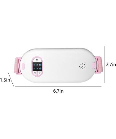 Portable Heating Pillow for Back Pain Relief | 3 Heat & Vibration Massage Modes | Fast Heating Wrap Belt for Women - Buy Online on GoSupps.com