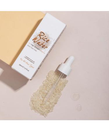 Fermented Rice Water Serum | 30ml Biotin Hair Growth Serum for Quick Healthy Hair | Anti-Hair Loss Hair Serum - Buy Online on GoSupps.com