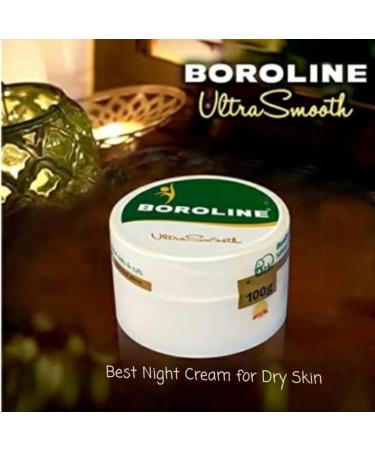 Boroline Ultra Smooth Antiseptic Night Cream 40g - Pack of 4 | 160g Total - Buy Online on GoSupps.com
