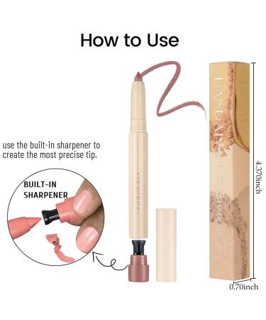 BINGBRUSH Cream Eyeshadow Stick Eyeliner Pencil - Matte Brown Twist-Up Design | Easy-to-Apply & Travel-Friendly | Cruelty-Free & Vegan | 3 Pcs Pack - Buy Online on GoSupps.com