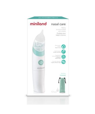 Miniland Electrical Nasal Aspirator - Safe & Effective Baby Nasal Relief - Buy Online on GoSupps.com