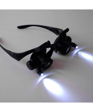 Head-Mounted Magnifying Glass Reading and Watching TV Welding LED Magnifier Good Times - Buy Online on GoSupps.com