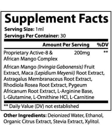 EXUVITAL Fit Drops Ultra, African Mango Complex, Liquid Weight Support and Appetite Control Formula, 1 oz - Buy Online on GoSupps.com