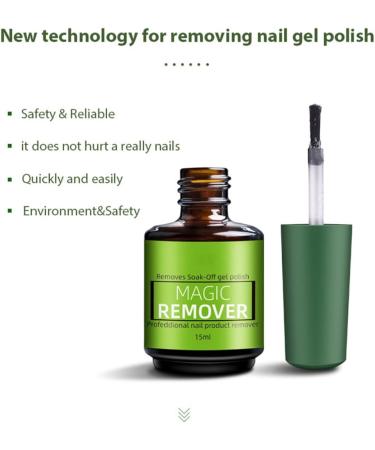 Nail Polish Remover Varnish Magic Nail Cleaner Gel 15ML Bursting Removal Liquid Take Off The Fake Nail Glue for Nail Art Lacquer - Buy Online on GoSupps.com