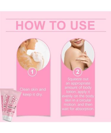 50X Glutathione Toning Body Lotion Full Body Lotion Brightening Body Lotion Moisturizing & Skin-Friendly Cream Long Lasting Hydration - Buy Online on GoSupps.com