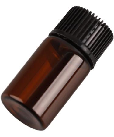 Verdant Touch Pack of 100 3ml dropper bottles for essential oils leak-proof amber clear - Buy Online on GoSupps.com