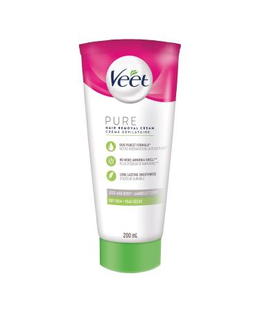 Veet Hair Removal Gel Cream for Dry Skin with Shea Butter & Lily Fragrance 6.76 oz