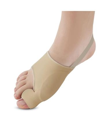 Bale Toe Corrector - Orthopedic Splint for Pain Relief | Non-Surgical Hallux Valgus Solution | Toe Separator in Beige - Buy Online on GoSupps.com