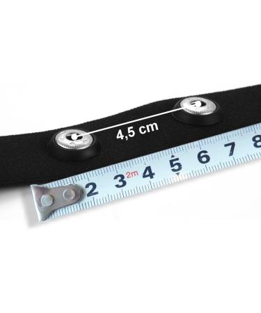 Adjustable Heart Frequency Meter Belt (65-100 cm) for Garmin Coospo Wahoo Polar H10 H9 Bryton | 1 PC Sensor-Compatible - Buy Online on GoSupps.com
