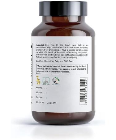 Kerala Ayurveda Gastric Relief Herbal Tablets | Natural Prebiotic for Stomach Acid Balance & Digestion | Relieves Gas & Discomfort | 90 Count - Buy Online on GoSupps.com