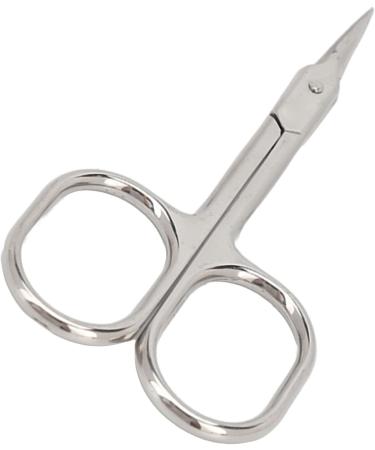 Eyebrow Scissors with Stainless Steel Curved Shape for Facial Hair and Eyelash Trimming Little Manicure Scissors - Buy Online on GoSupps.com