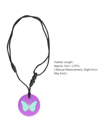 Buy Portable Sensory Chew Chain for Toddlers - Easy to Clean 2-Piece Purple Chew Toy - International Shipping Available - Buy Online on GoSupps.com