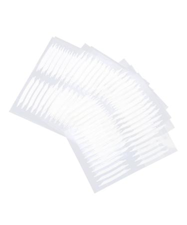 NOLITOY 30 Sheets Double Sided Double Eyelid Sticker Makeup Tape for Duct Tape Eyelid Shaping Sticker Double Sided Tape Transparent Stickers Beauty Products Invisible White Woman