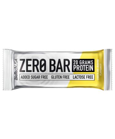BioTechUSA BioTech USA - Zero Bar 10 x 50 g Chocolate-Banana