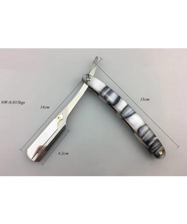 FRCOLOR 2S Safe Rapid Barine Razor - Premium Metal Straight Razor for Men | Smooth Shaving Experience - Buy Online on GoSupps.com
