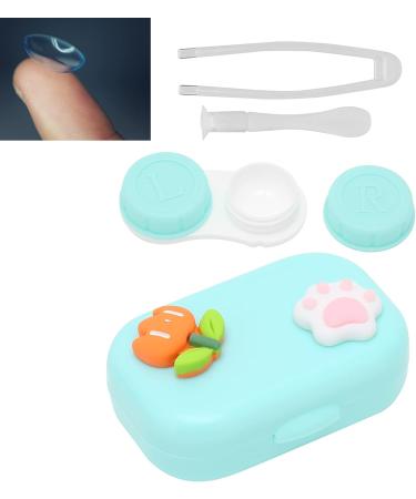 Travel-Friendly Green Contact Lens Containers - Waterproof & Dust-Proof for Home & Outdoors - Buy Online on GoSupps.com