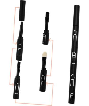 Didiseaon 1pc Eye Shadow Brush Concealer Eyeliner Brush Portable Lipstick Brush Red Sparkly Headband Luster Hair Yarn for Braids Applicator Cosmetic Bag Brush With Cover Set - Buy Online on GoSupps.com