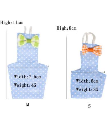 Pet Bird Diaper Cute Bird Creative Clothes Parrots Diaper Washable Reusable Safety Nappies for Pigeon Parrot (M Pink) M Pink - Buy Online on GoSupps.com