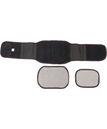 Self-Warming Lower Back Bandage for Pain Relief | Lumbar Support Belt for Men & Women | Ischias Scoliosis Herniated Disc - Black M - Buy Online on GoSupps.com