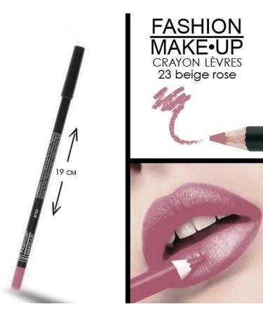  FASHION MAKE UP Fashion Make-Up FMU1220123 Crayon L vres Bois N 23 Beige Rose - Buy Online on GoSupps.com