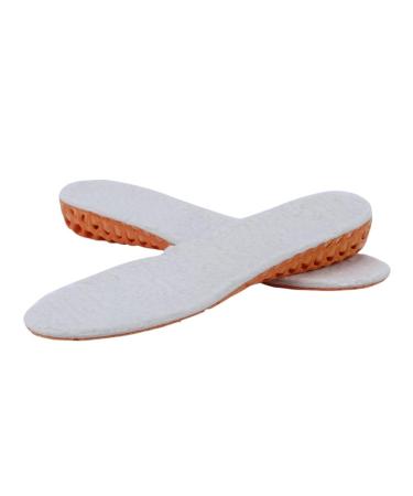 CSCDD Lamb Wool Enhanced Insole Honeycomb Enhanced Invisible Inner Enhanced Insole Winter Sports Thermal Insole(Large) Large D