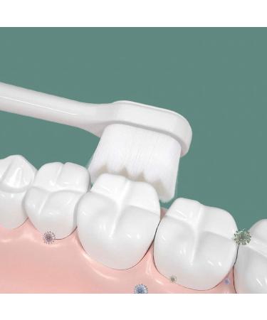 Soft Micro Nano Toothbrush for Kids - 10 000 Bristles | Portable 2-Pack Gift for Ages 1-12 | International Shipping Available - Buy Online on GoSupps.com