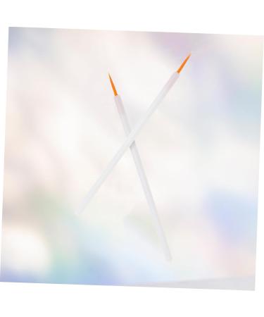 BIUDECO 100pcs Disposable Eyeliner Brush Makeup Brush Applicator Make up Kit Makeup Applicator White Nylon - Buy Online on GoSupps.com