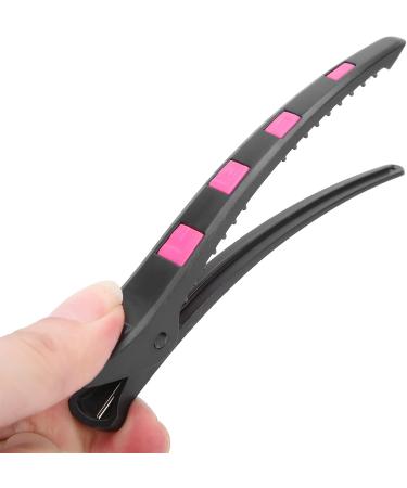 Duckbill Hair Clip Sectioning Clips Safe for Haircut for Applying Facial for Salon Hair Styling(Purple) - Buy Online on GoSupps.com