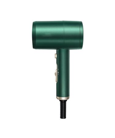 Ionic Hair Dryer Household Mute Hair Dryer High Power Blue Light Hair Care with Air Nozzle Professional Ionic Hair 3-Speed Adjustable Wind Speed for Home Travel Salon Use