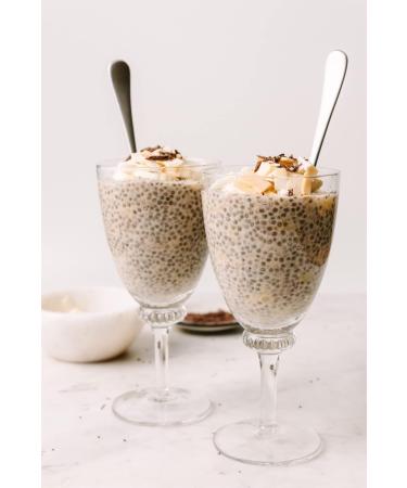 Organic 1kg Raw Black Chia Seeds - Gluten-Free Superfood Powerhouse - Buy Online on GoSupps.com