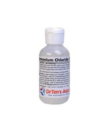 Dr Tim's Aquatics 830 Ammonium Chloride 2 Oz Bottle