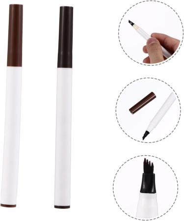  Didiseaon Didiseaon 6Pcs Eyebrow Pencil Four Fork Eyebrow Pencil Dark Brown Waterproof Makeup Eyebrow Cosmetic Eyebrow Pen Eyebrow Pen - Buy Online on GoSupps.com