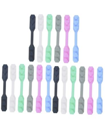 Coheali 12 pieces Adjustable dropstore green accessories earrings hook earring hook white accessories facial cover belt extension mask strap buckle mask ear rope 1 piece (1 Pack) Different colors x 3 pieces